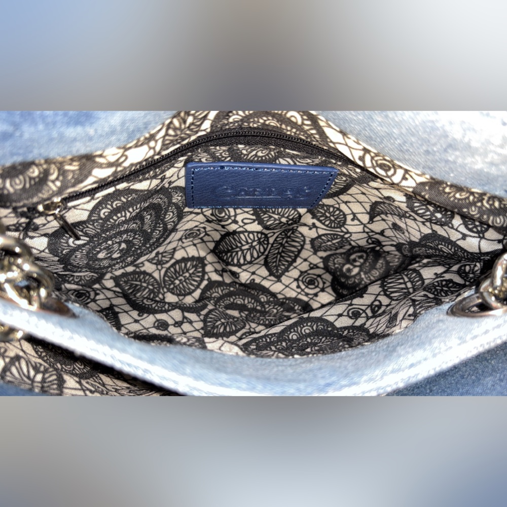 Carlos By Carlos Santana Jean Crossbody Bag EUC - Picture 15 of 15